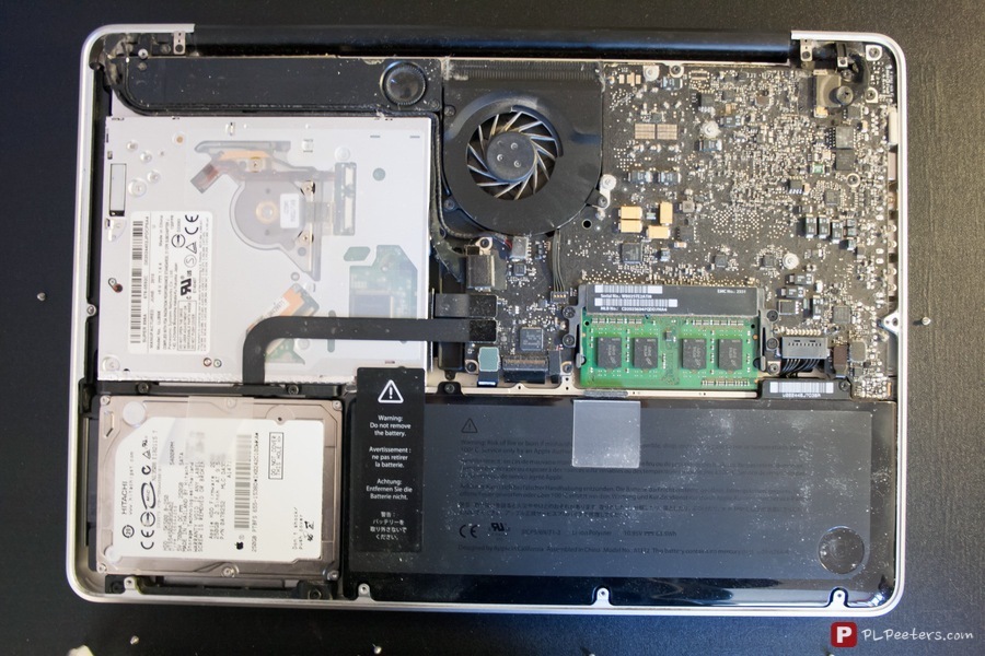 Remplacer le disque dur d'un MacBook par un SSD pour lui donner